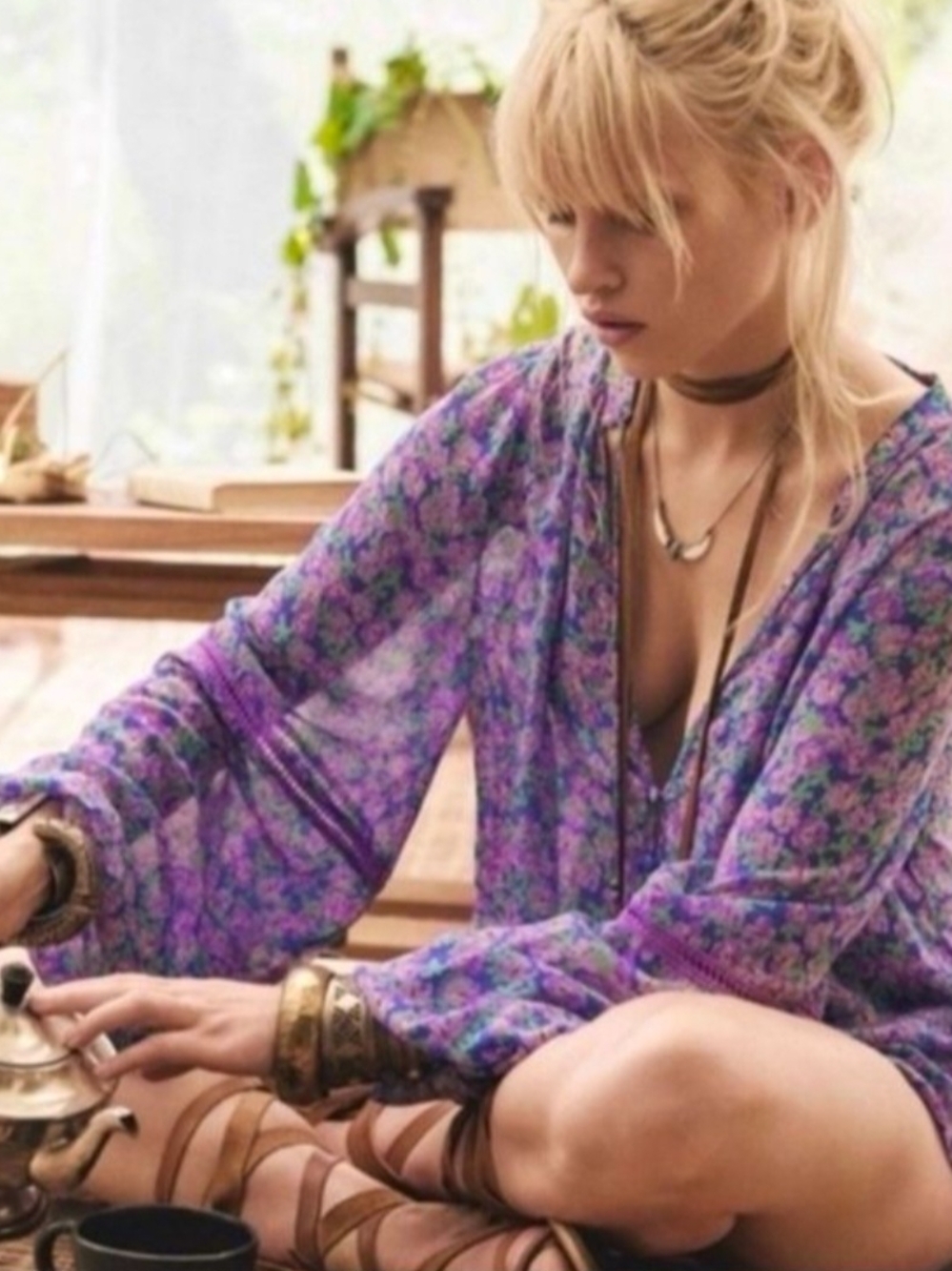 Spell Wildflower Blouse M